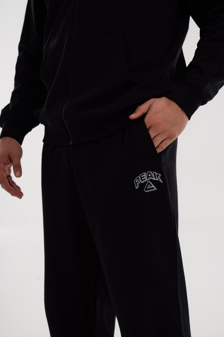Pantaloni spotivi pentru bărbați Peak FWB253031 black