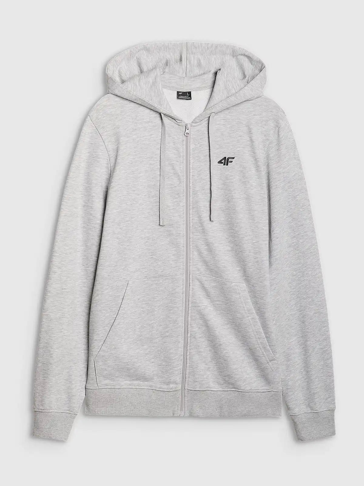 Мужской батник на молнии 4F M1768 4FWMM00TSWSM1768 grey