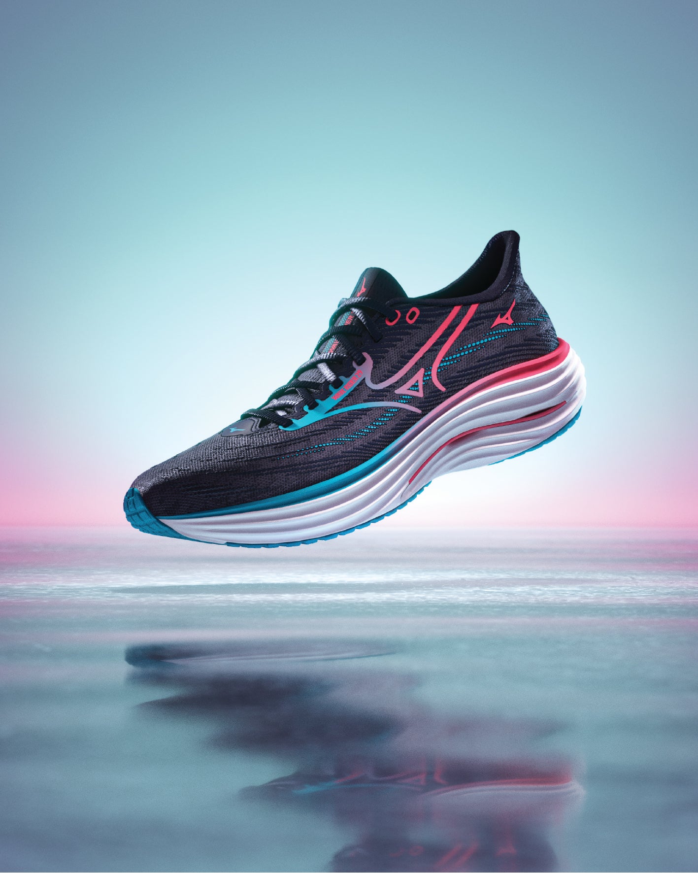 Adidași de alergare pentru bărbați Mizuno WAVE RIDER 29 J1GC2503 01
