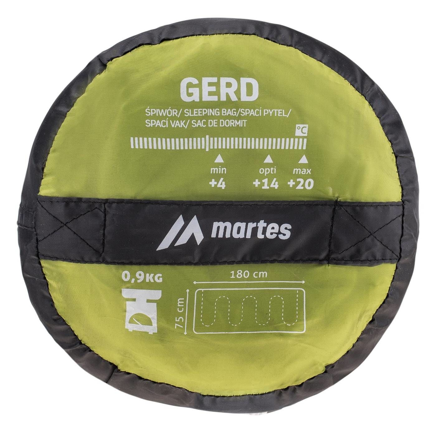 Спальный мешок martes beag lime