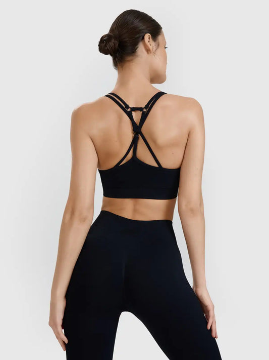 Бра для йоги 4F F166 4FWSS25USBAF166 deep black