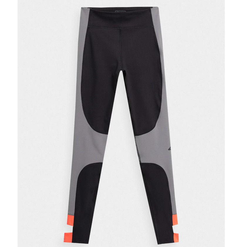Legginși pentru alergare 4F TIGHTS FNK F052 4FSS23TFTIF052 DEEP BLACK