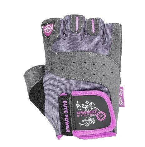 Перчатки для фитнеса cute power-purple