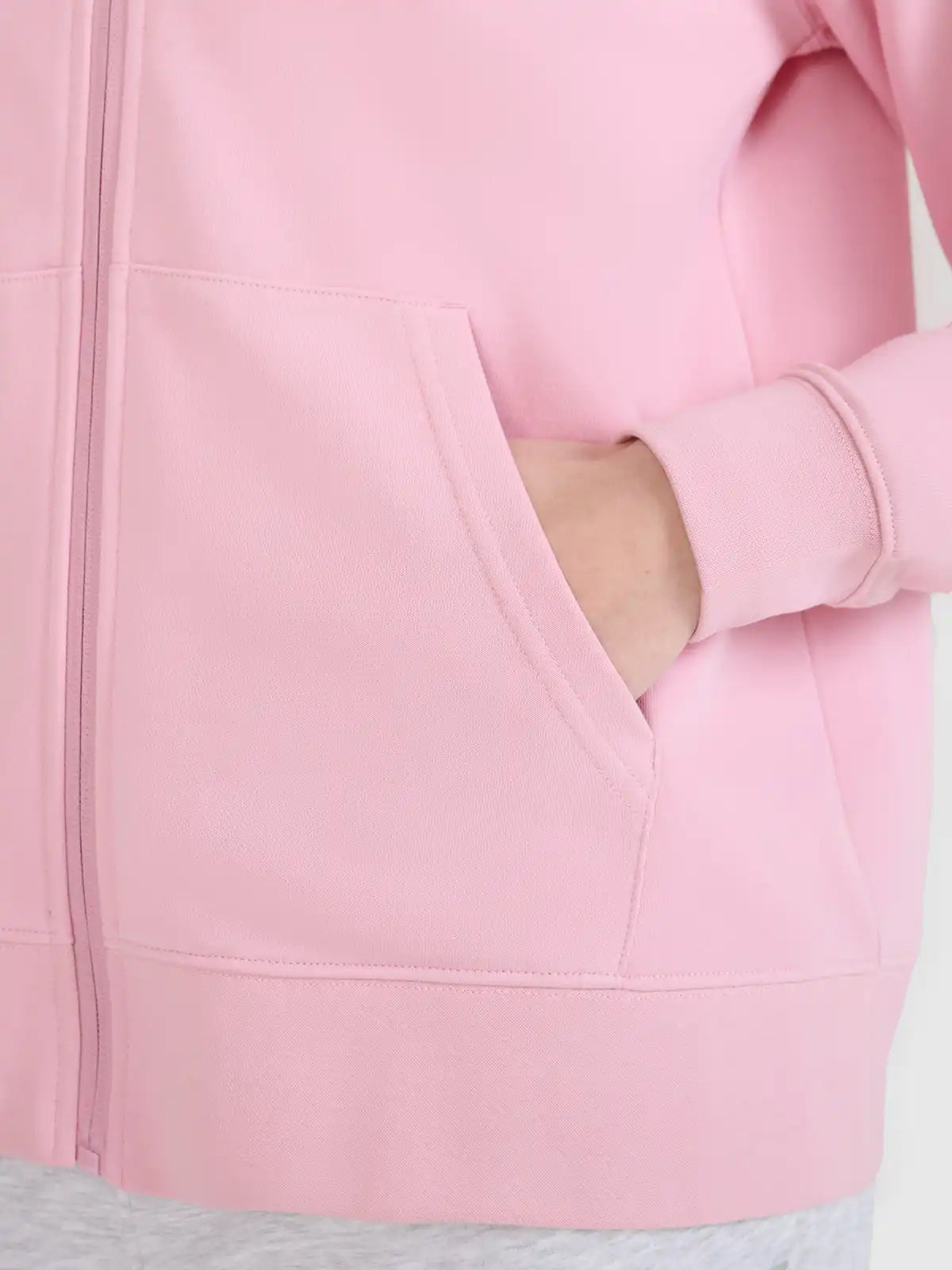 Женский батник на молнии 4F F1763 4FWMM00TSWSF1763 light pink