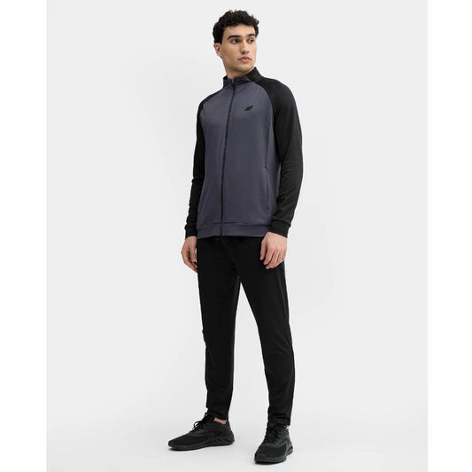 Pantaloni pentru antrenamente 4F TROUSERS FNK M101 4FSS23TFTRM101 DEEP BLACK