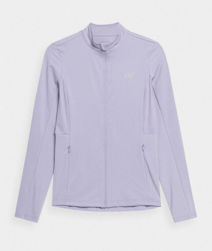 Longsleeve pentru antrenamente 4F H4L22-BLDF010 Light Violet