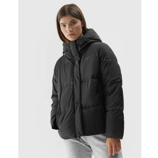 Jachetp de puf 4F Down jacket f234 4faw23tdjaf234 deep black