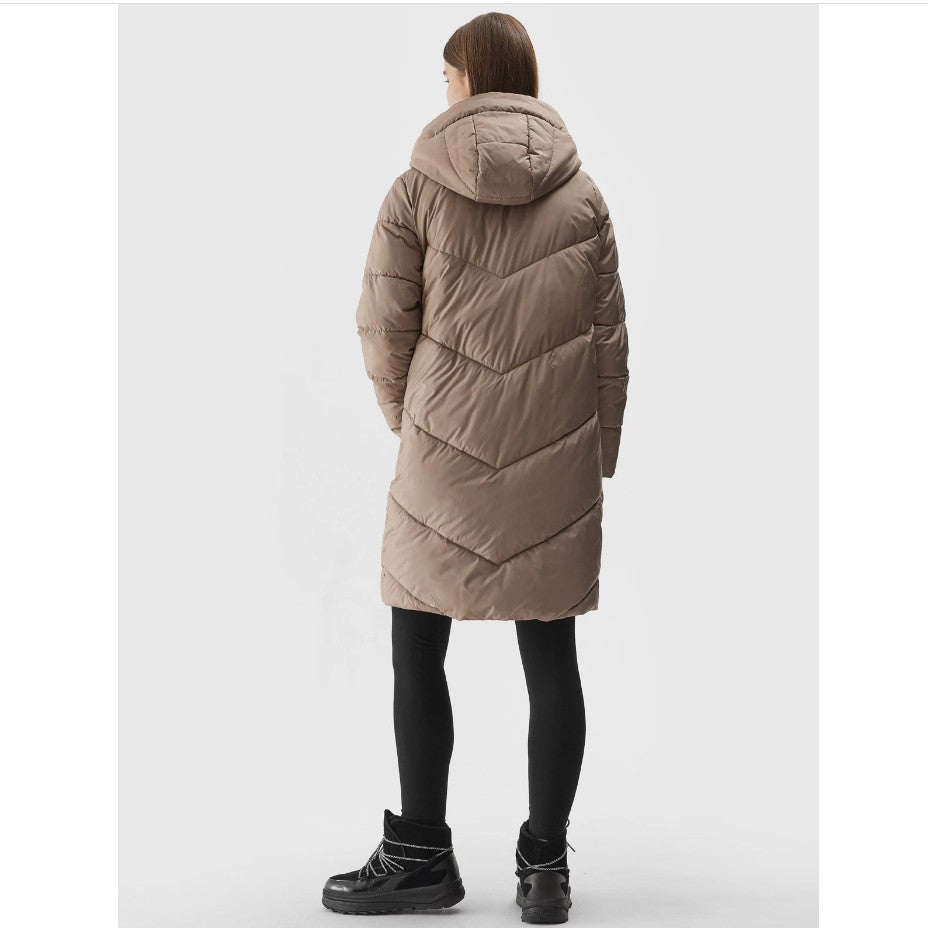 Пуховое пальто 4F Down jacket f235 4faw23tdjaf235 light brown