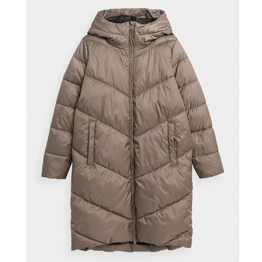 Пуховое пальто 4F Down jacket f235 4faw23tdjaf235 light brown