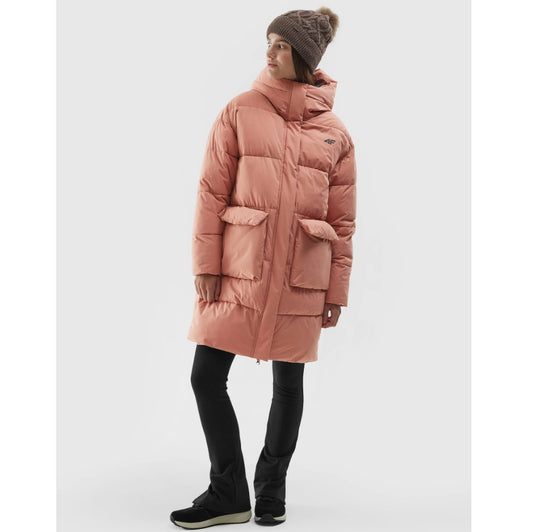 Jachetă 4F Down jacket f236 4faw23tdjaf236 salmon coral
