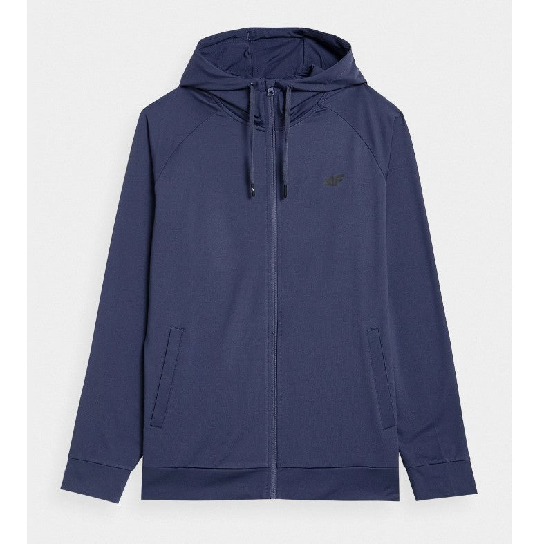 Спортивная толстовка на молнии 4F Sweatshirt fnk m209 4faw23tfswm209 denim
