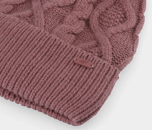 Шапка 4F 4faw23acapf297 burgundy