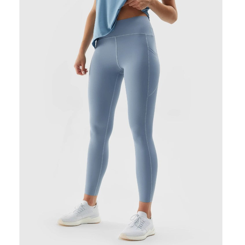 Legginși pentru antrenamente 4F Tights fnk f140 4faw23tftif140 blue