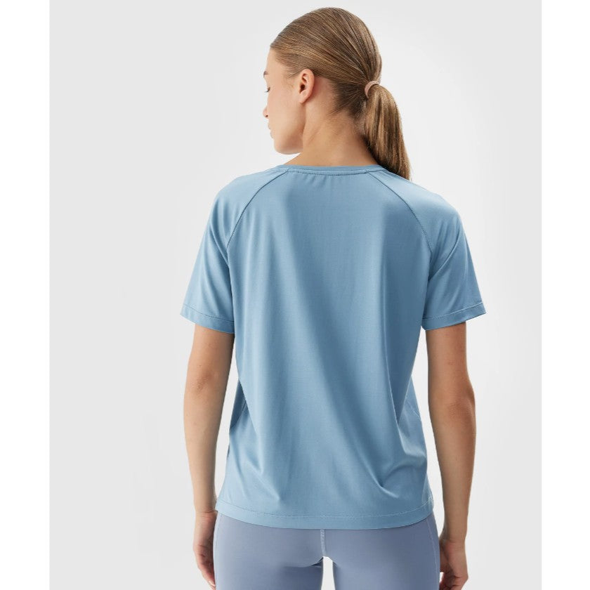 Футболка для тренировок 4F Tshirt fnk f428 4faw23tftsf428 blue