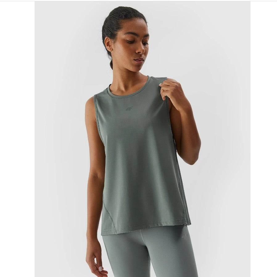 Maiou pentru antrenamente 4F Tshirt fnk f450 4faw23tftsf450 olive