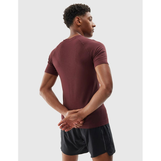 Tricou pentru alergare 4F Tshirt fnk m435 4faw23tftsm435 dark red