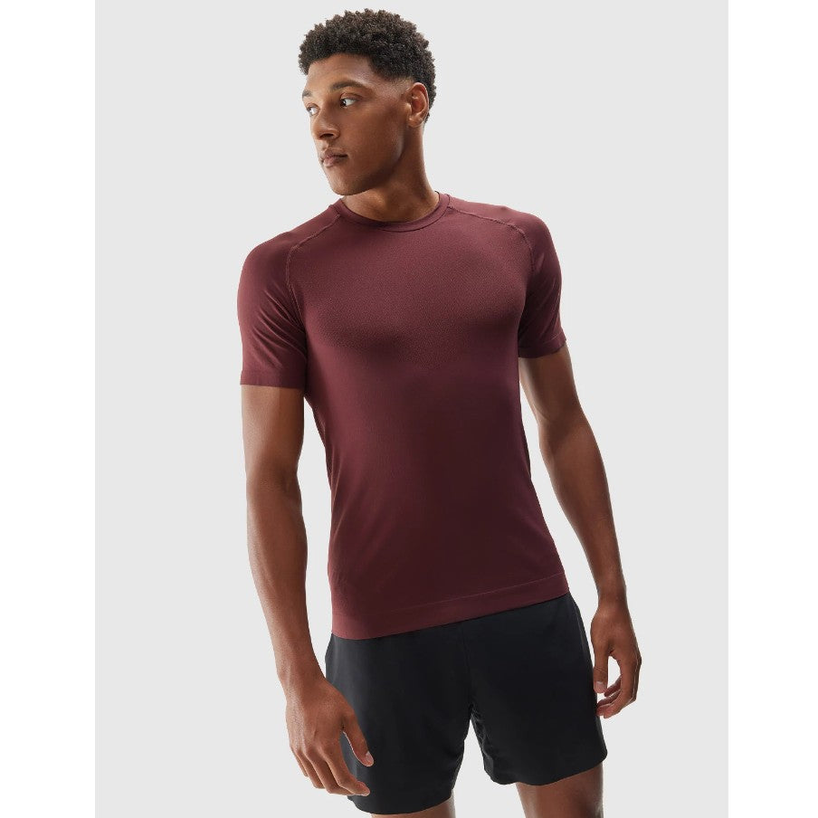 Tricou pentru alergare 4F Tshirt fnk m435 4faw23tftsm435 dark red
