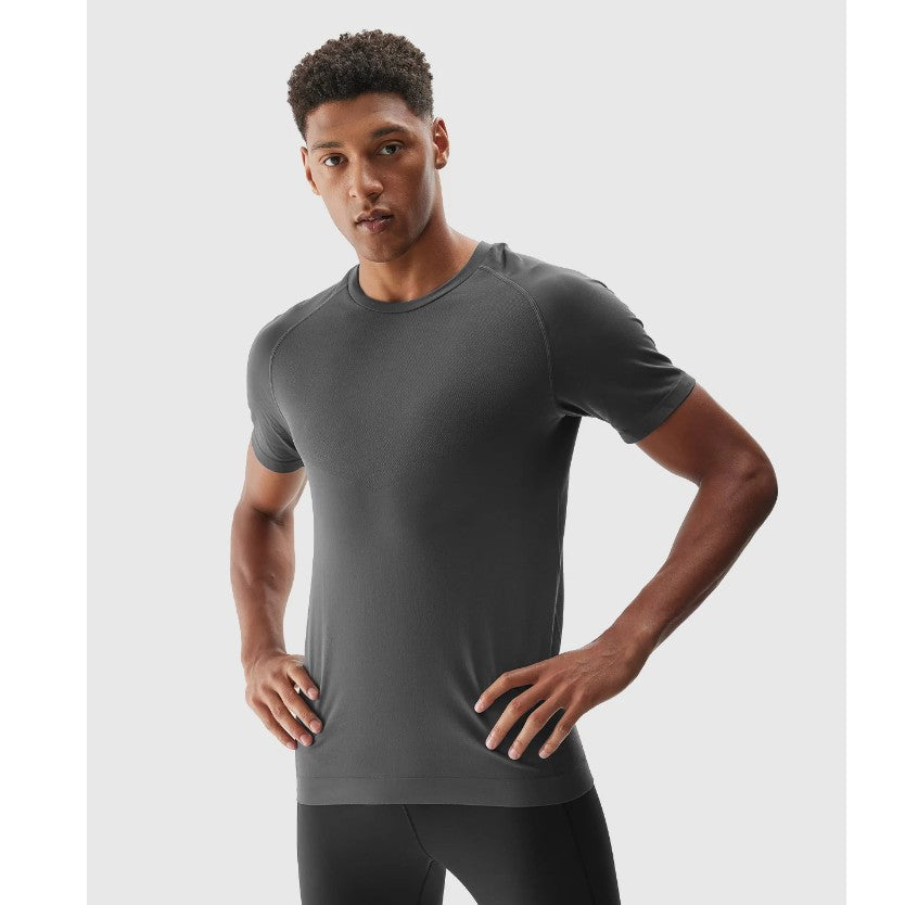Футболка для бега 4F Tshirt fnk m435 4faw23tftsm435 anthracite
