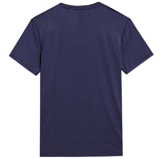 Tricou pentru antrenamente 4F Tshirt fnk m449 4faw23tftsm449 navy melange