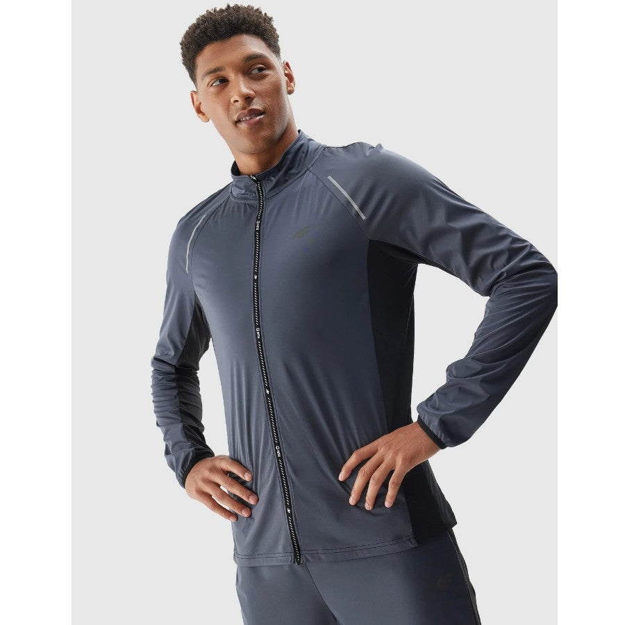 Батник для бега 4F 4faw23tfswm202 anthracite