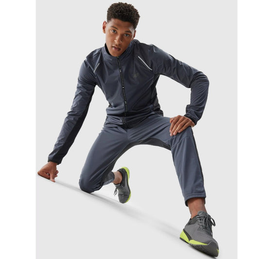 Hanorac pentru alergare 4F 4faw23tfswm202 anthracite