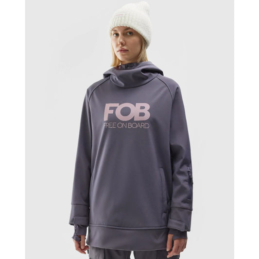 Толстовка для сноуборда 4F 4faw23tsoff161 middle grey