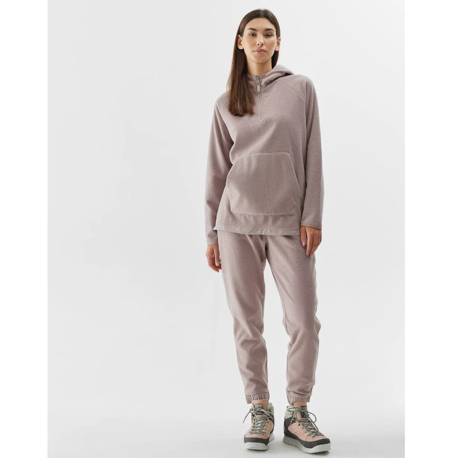 Pantaloni sport din fleece 4F 4faw23ttrof457 beige