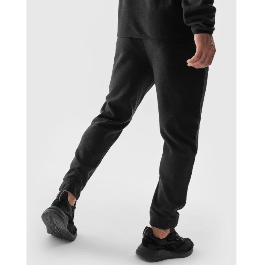 Pantaloni sport din fleece 4F 4faw23ttrom470 deep black