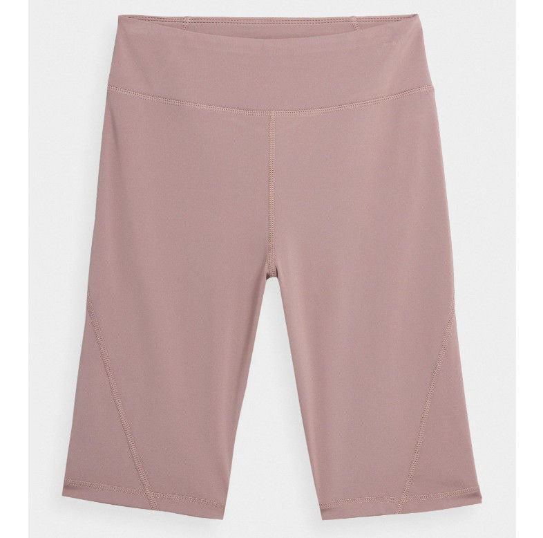 Legginși 4F SHORTS FNK F139 4FSS23TFSHF139 LIGHT BROWN