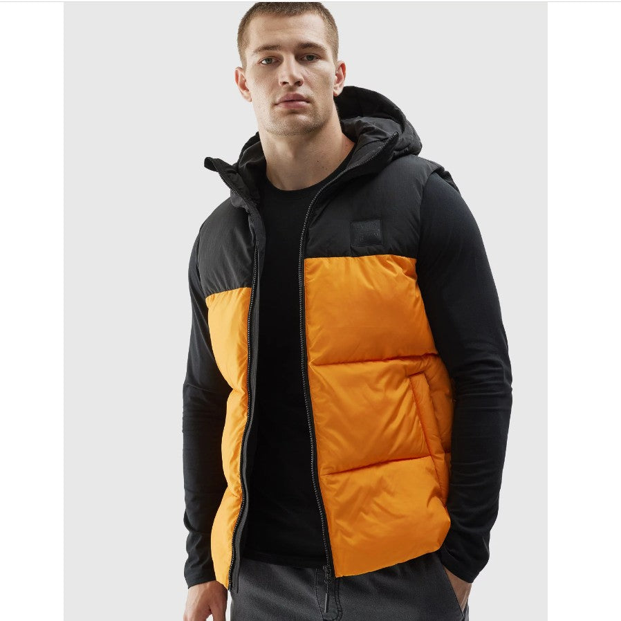 Jachetă fără mîneci 4F 4faw23tvesm064 orange