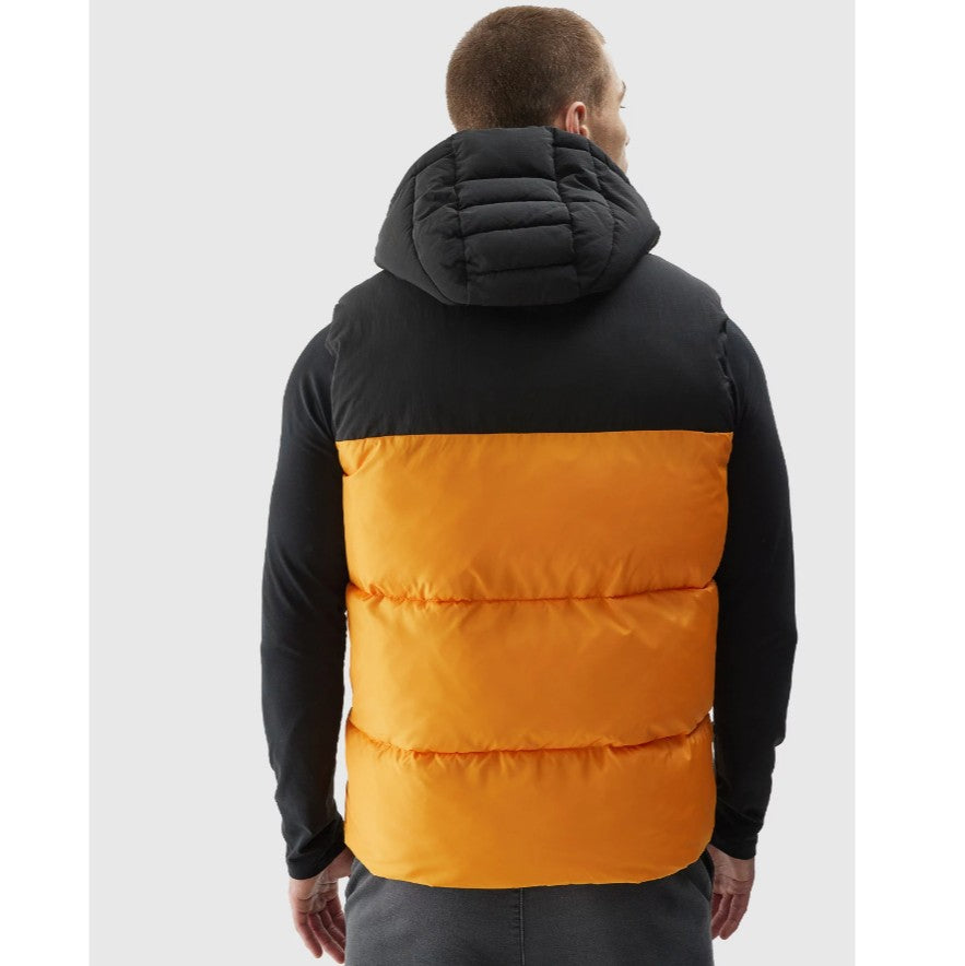 Jachetă fără mîneci 4F 4faw23tvesm064 orange