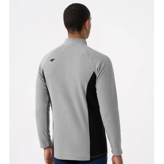 Hanorac din fleece 4F 4faw23uflem035 middle grey