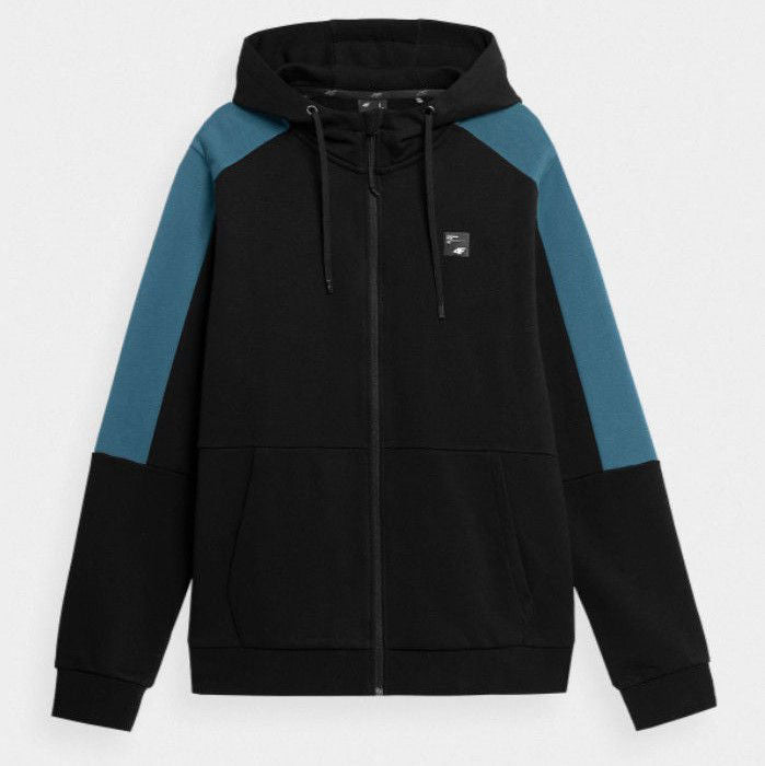 Hanorac pentru sport 4F H4L22-BLM010 Black