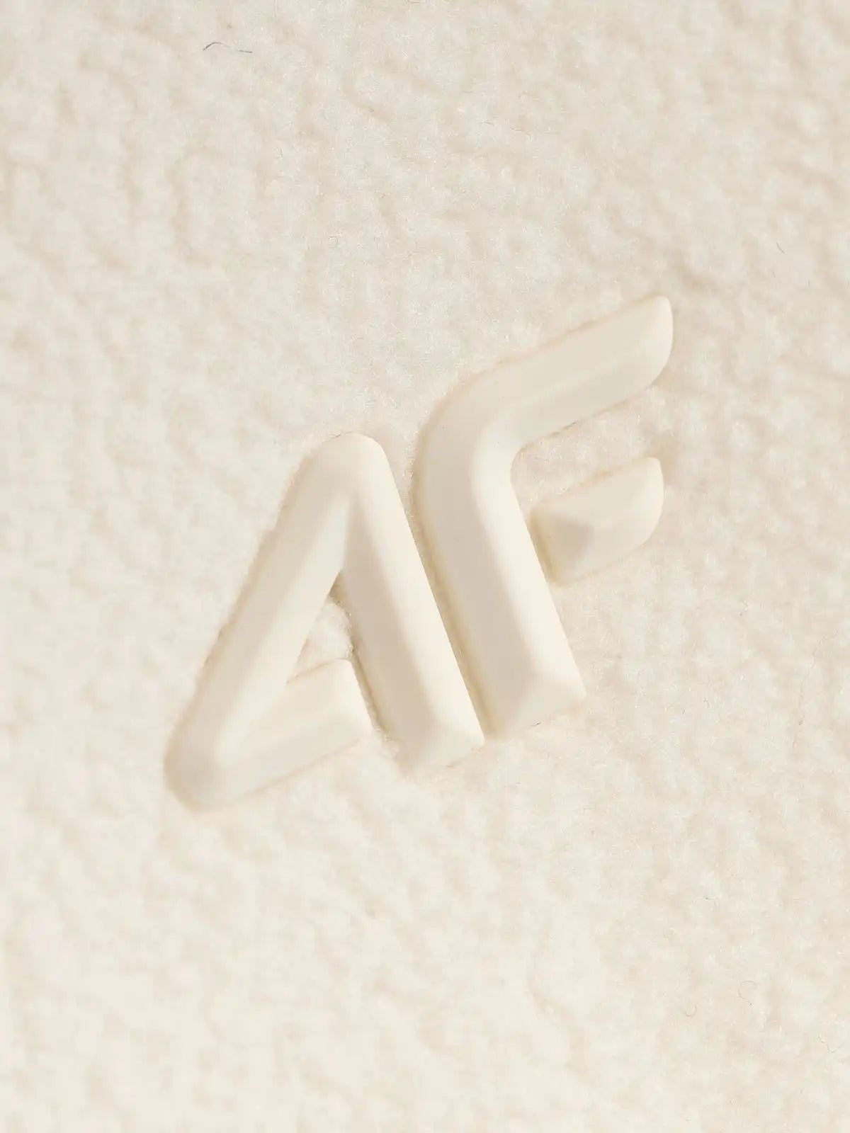 Hanorac microfleece pentru femei 4F F085 4FWAW26UFLEF085 off white