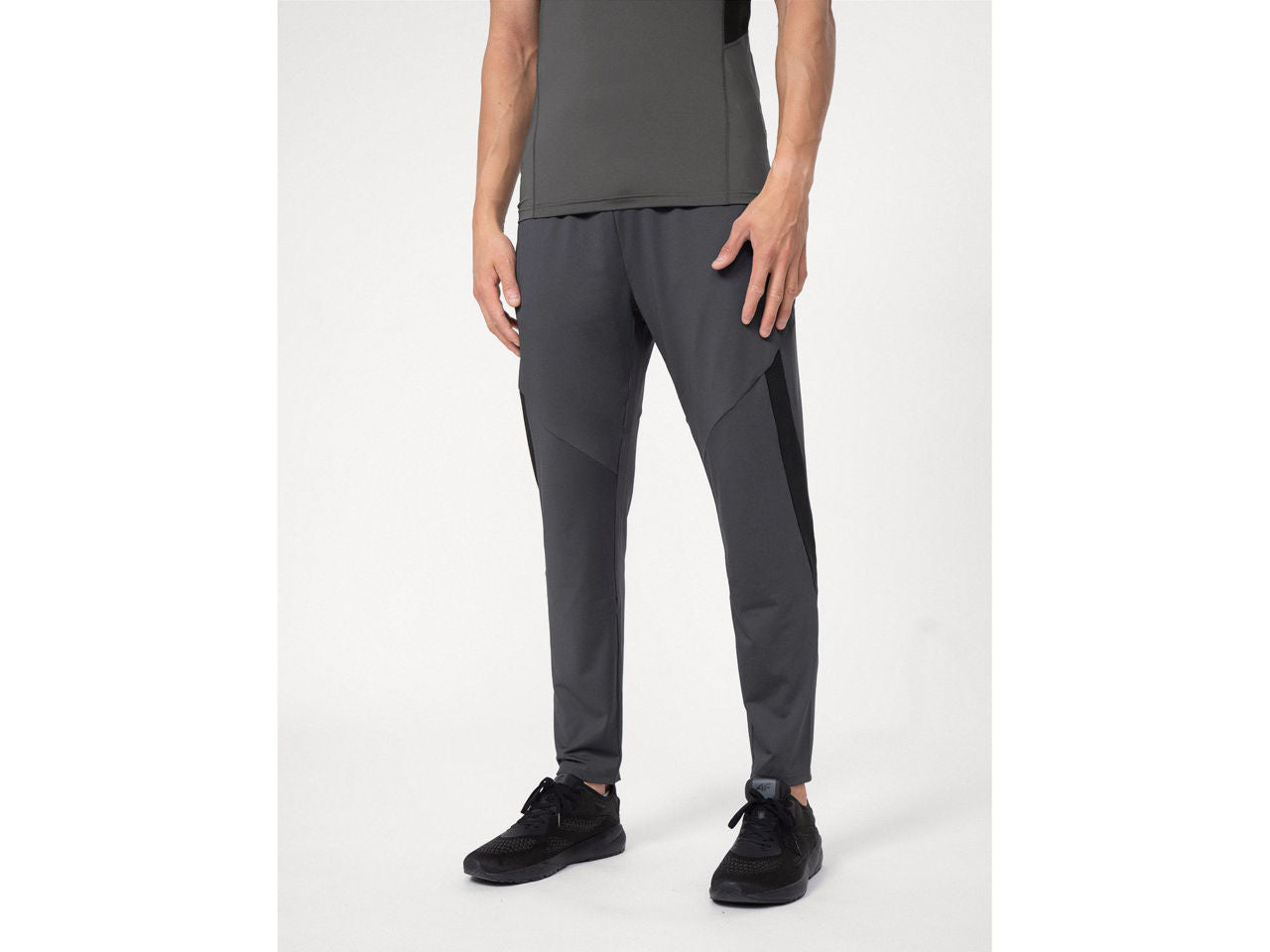 Pantaloni pentru antrenamente 4F TROUSERS FNK M294 4FSS23TFTRM294 DARK GREY
