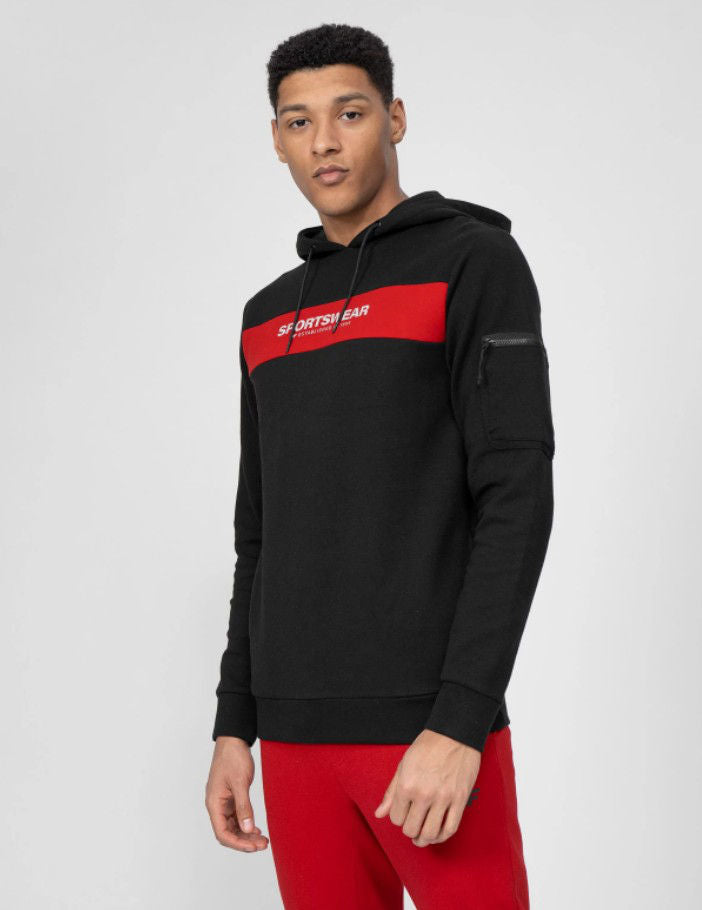 Батник casual 4F h4l22-blm015 black