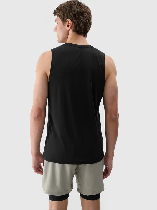 Мужская майка для тренировок 4F M0764 4FWMM00TFSLM0764 deep black