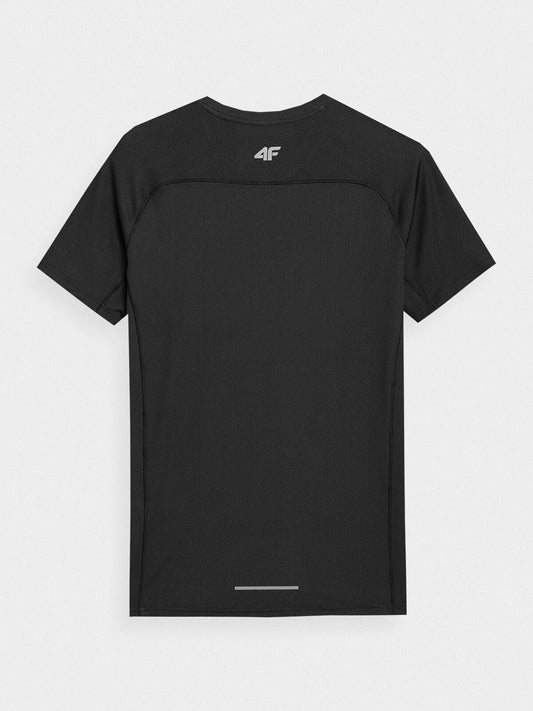 Tricou pentru alergare 4F TSHIRT FNK M171 4FSS23TFTSM171 DEEP BLACK