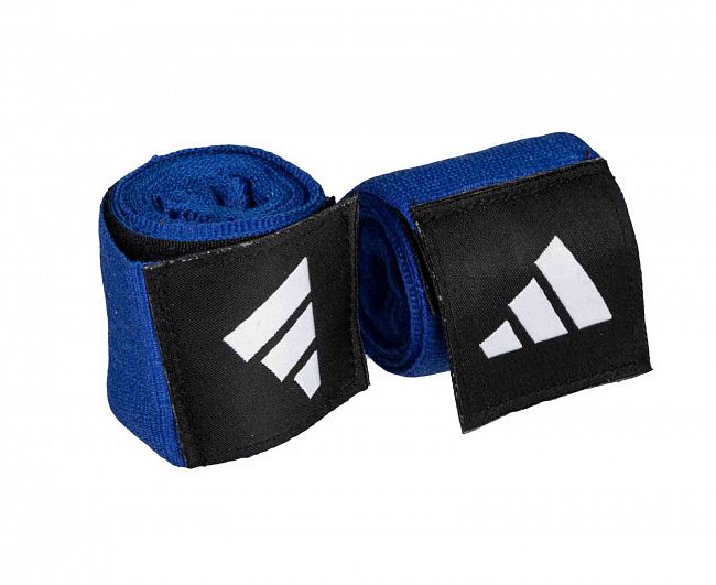 Боксерские бинты Adidas adibp03S boxing crepe bandage, blue
