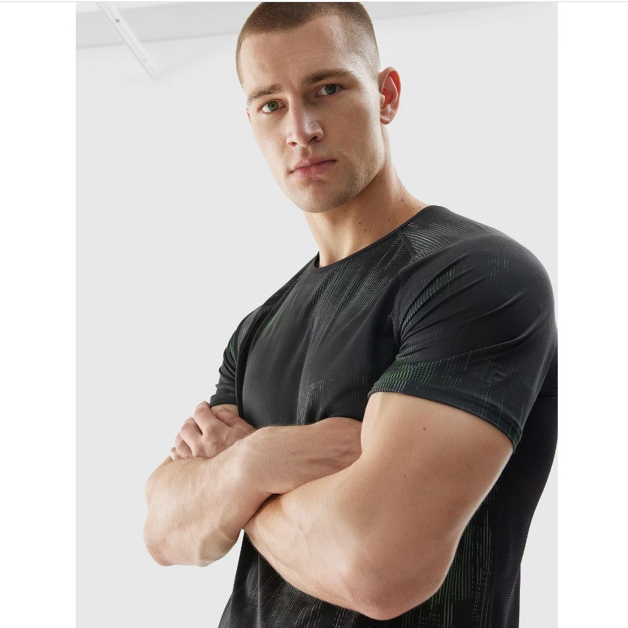 Tricou pentru antrenamente 4F Tshirt fnk m455 4faw23tftsm455 multicolour 2 allover