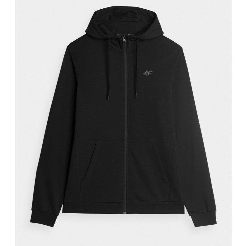 Hanorac cu fermoar 4F Sweatshirt m695 4faw23tswsm695 deep black