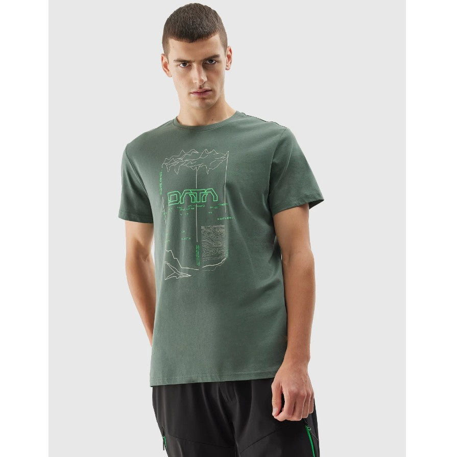 Футболка 4F Tshirt m0872 4faw23ttshm0872 olive