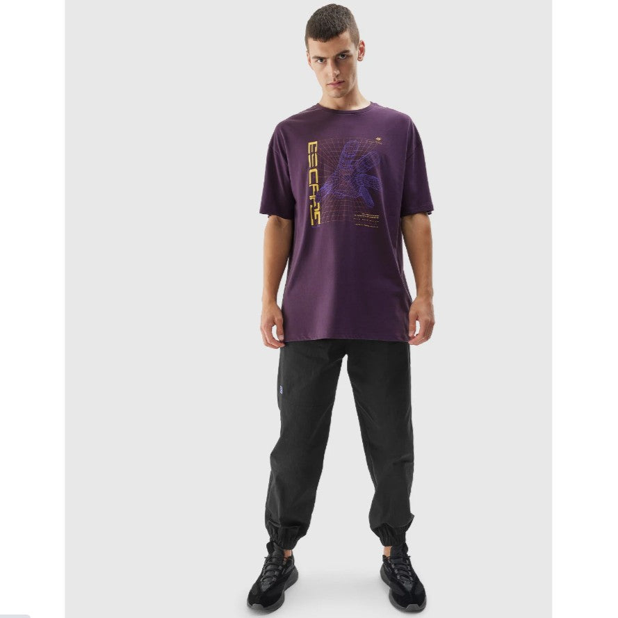 Футболка 4F Tshirt m0888 4faw23ttshm0888 burgundy