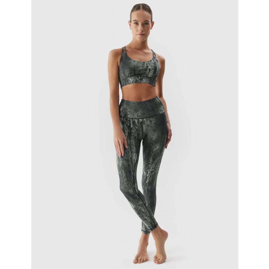 Бра для йоги 4F Sport bra f081 4faw23usbaf081 multicolour allover
