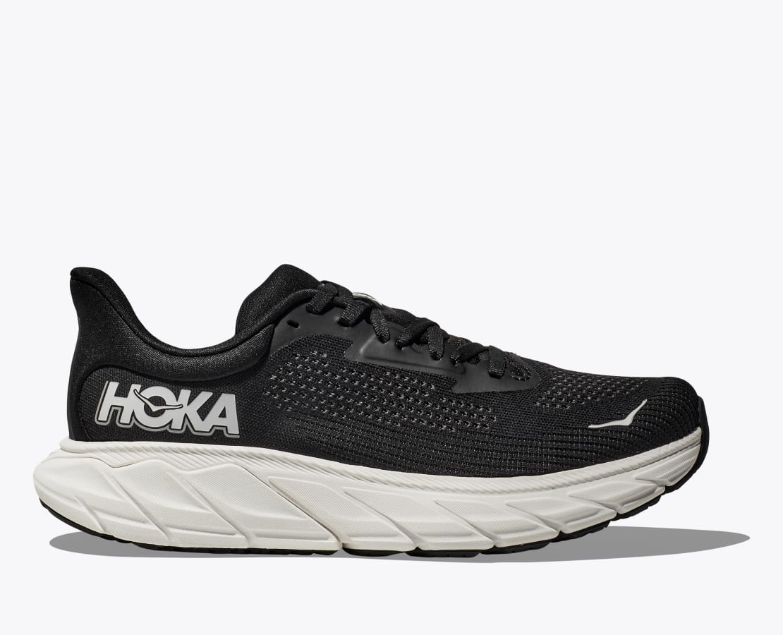 Adidași de alergare pentru femei Hoka Arahi 7 1147851-BWHT black/white