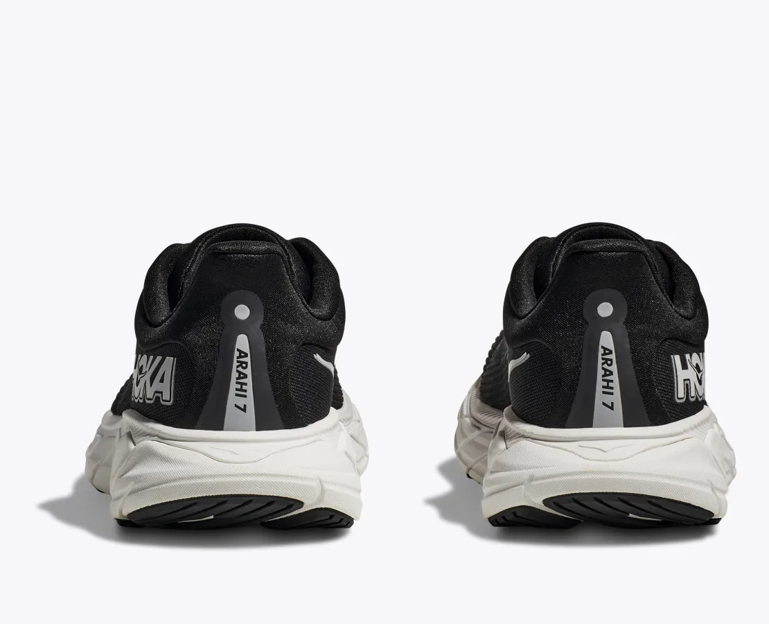 Adidași de alergare pentru femei Hoka Arahi 7 1147851-BWHT black/white