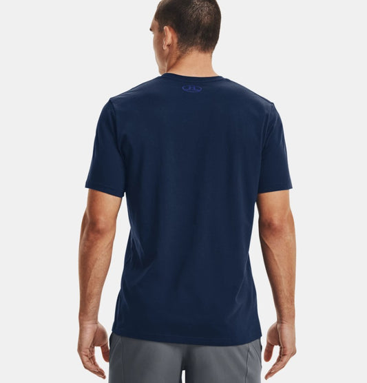 Футболка спортстайл UnderArmour ua gl foundation ss-blk1326849-001