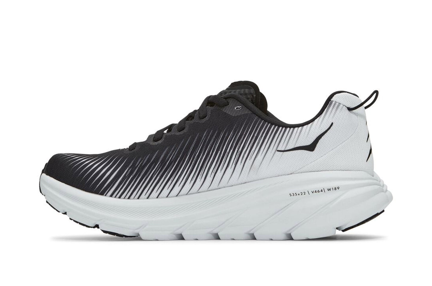 Кроссовки женские для бега Hoka Rincon 3 1119396-BWHT black/white