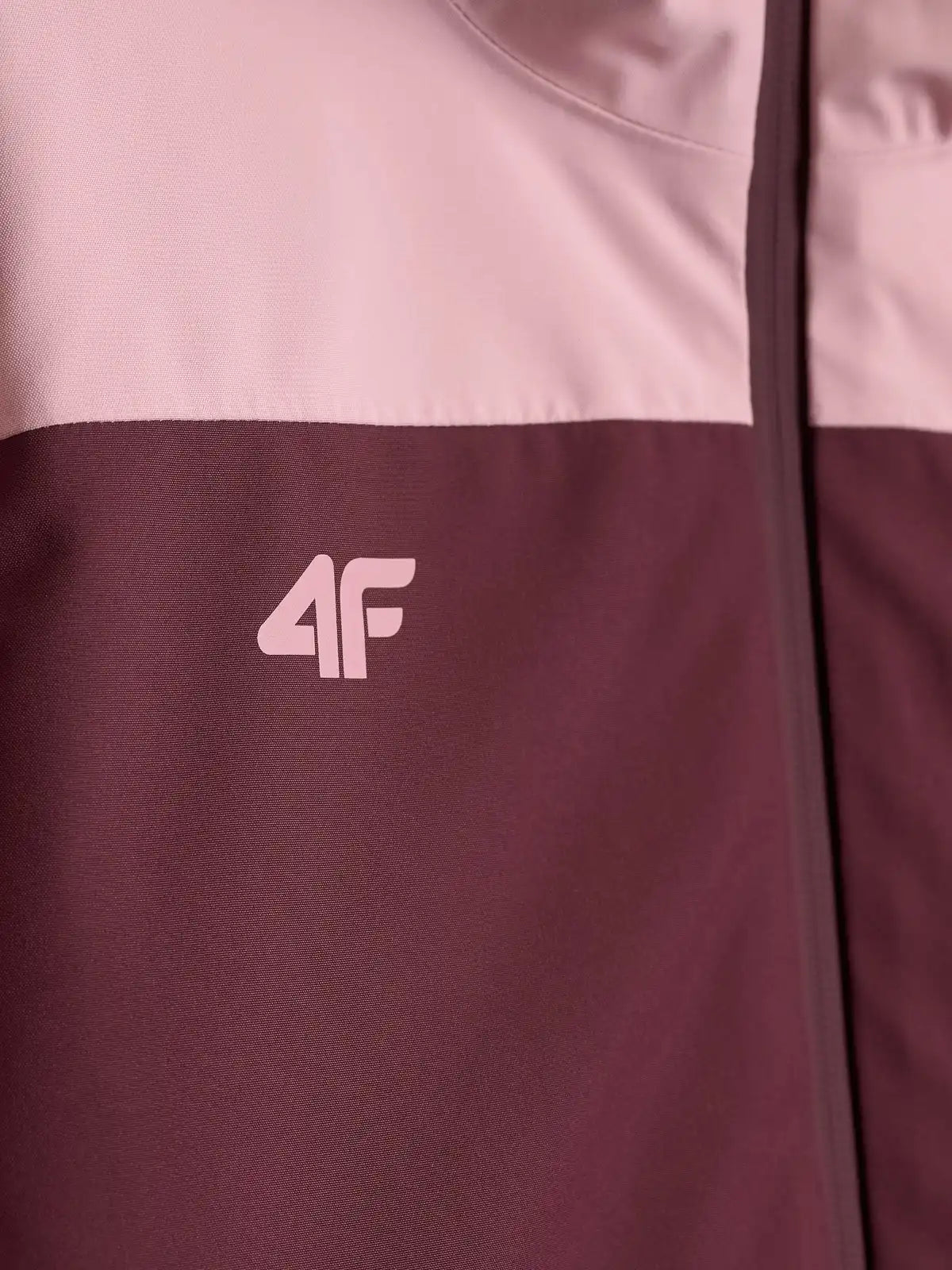 Geacă de ski pentru femei 4F F1224 4FWAW26TTJAF1224 burgundy