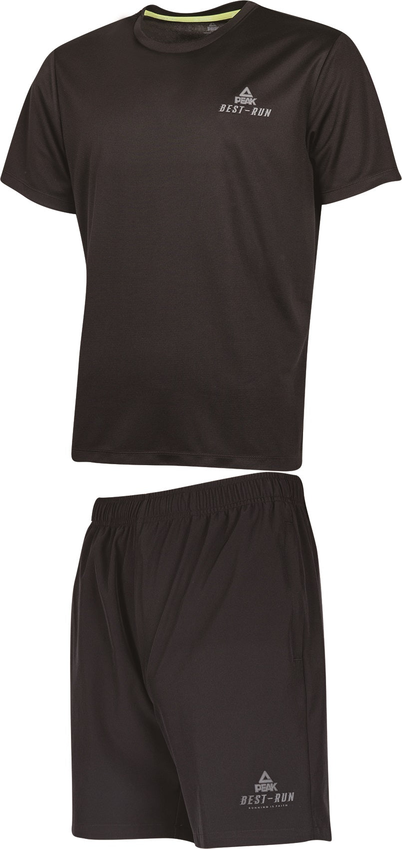 Set de alergare pentru bărbați Peak FW1252021 black
